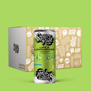 12 Pack of Lime & Lemongrass Cans