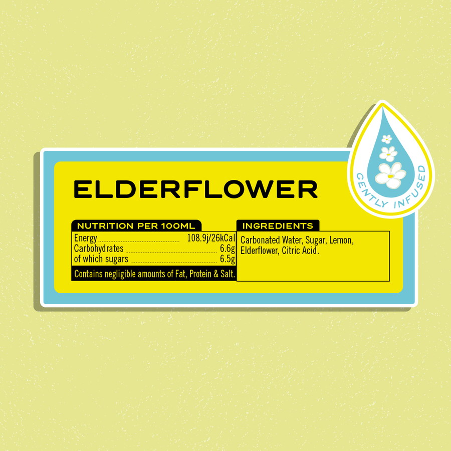 Elderflower Soda - Square Root Soda
