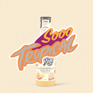 Non-Alcoholic Passionfruit Mojito - Square Root Soda