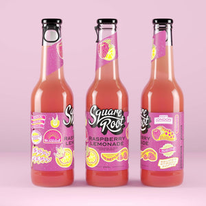 Raspberry Lemonade - Square Root Soda